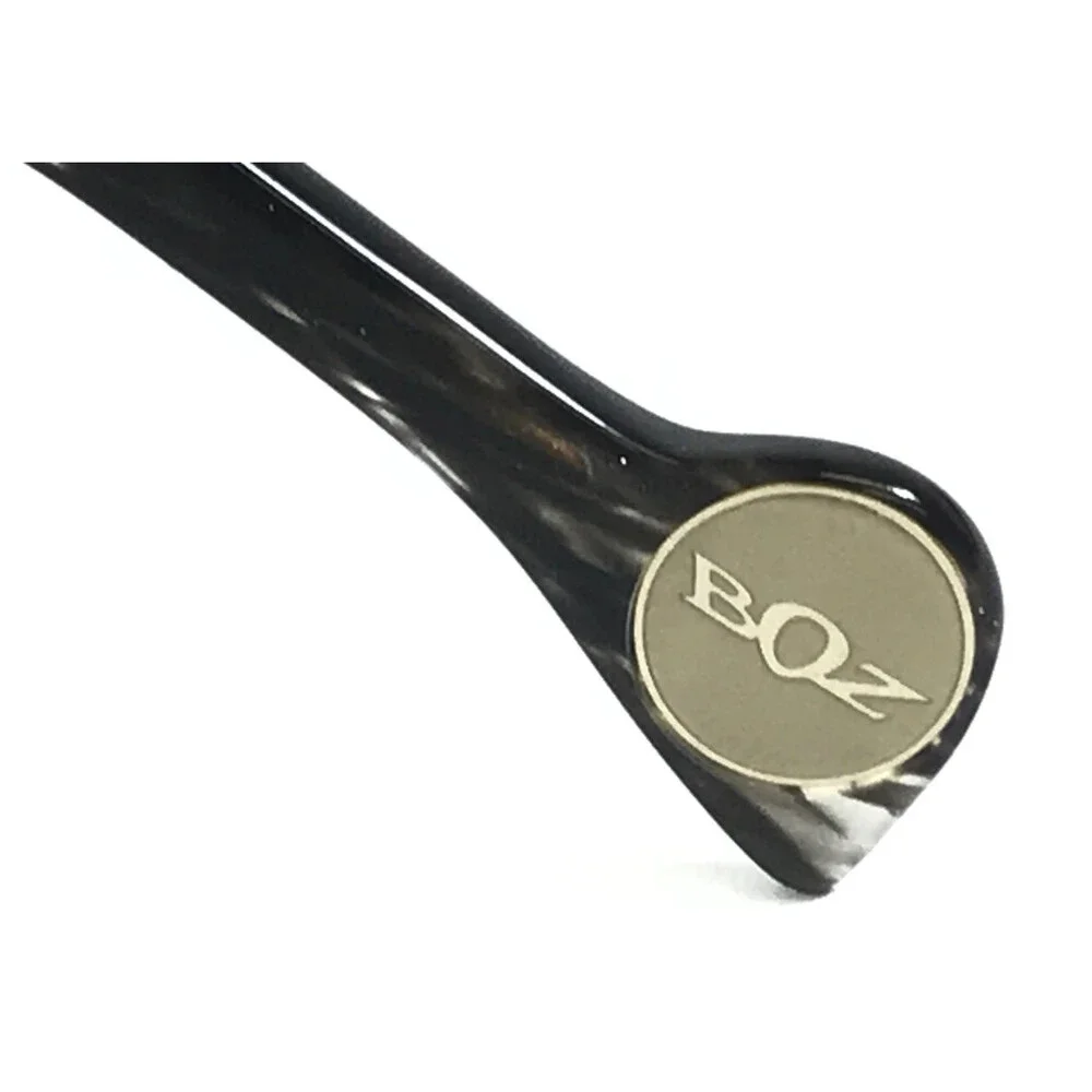 BOZ Eyeglasses Frames WENDY 0051 Black Striped Gold Cat Eye Full Rim 52-16.5-135